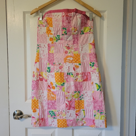 Lilly Pulitzer Dresses & Skirts - Lilly Pulitzer Vintage Strapless Dress